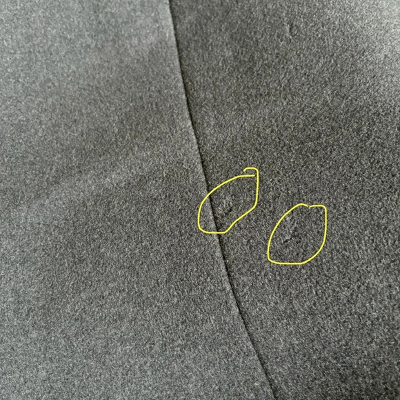 Aritzia Babaton  Wool Cashmere Jacket Charcoal Gray Coat Size XS - Picture 10 of 10